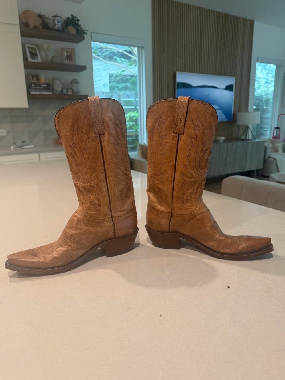 Savannah Horseman Lucchese 9.5 - Picture 11 of 13